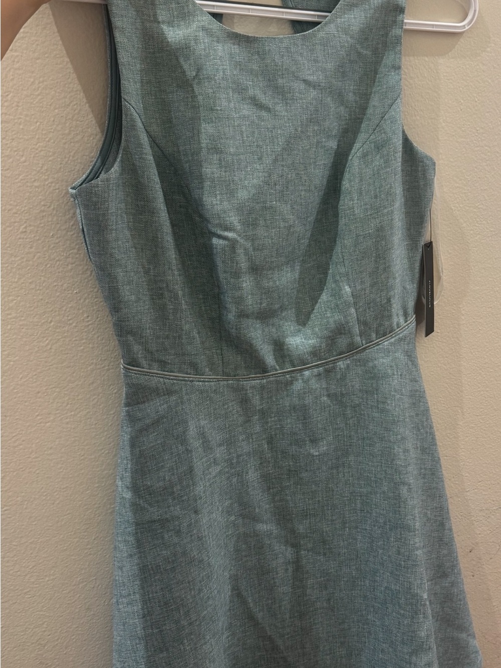 Lulus Sleeveless Teal Sheath Dress